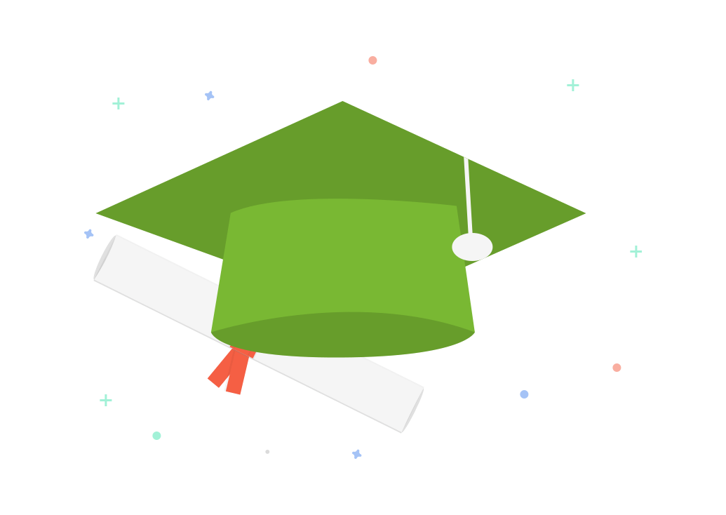 Illustration of Cap and Degree for Graduates